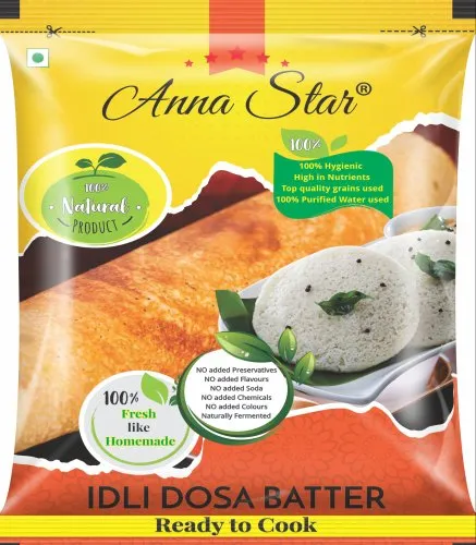Idli Dosa Batter Packaging Pouches