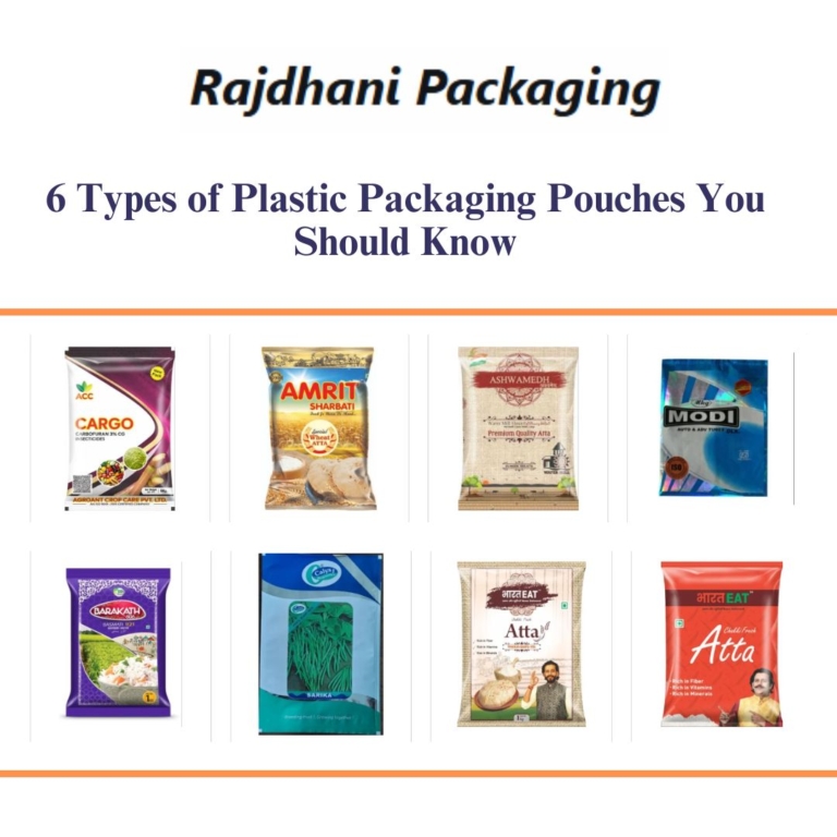 Plastic Packaging Pouches manufacturers